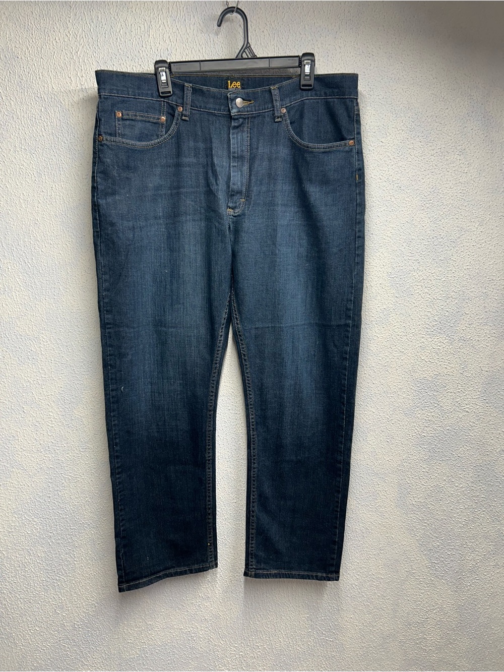 Lee Men's Indigo Straight Leg Jeans